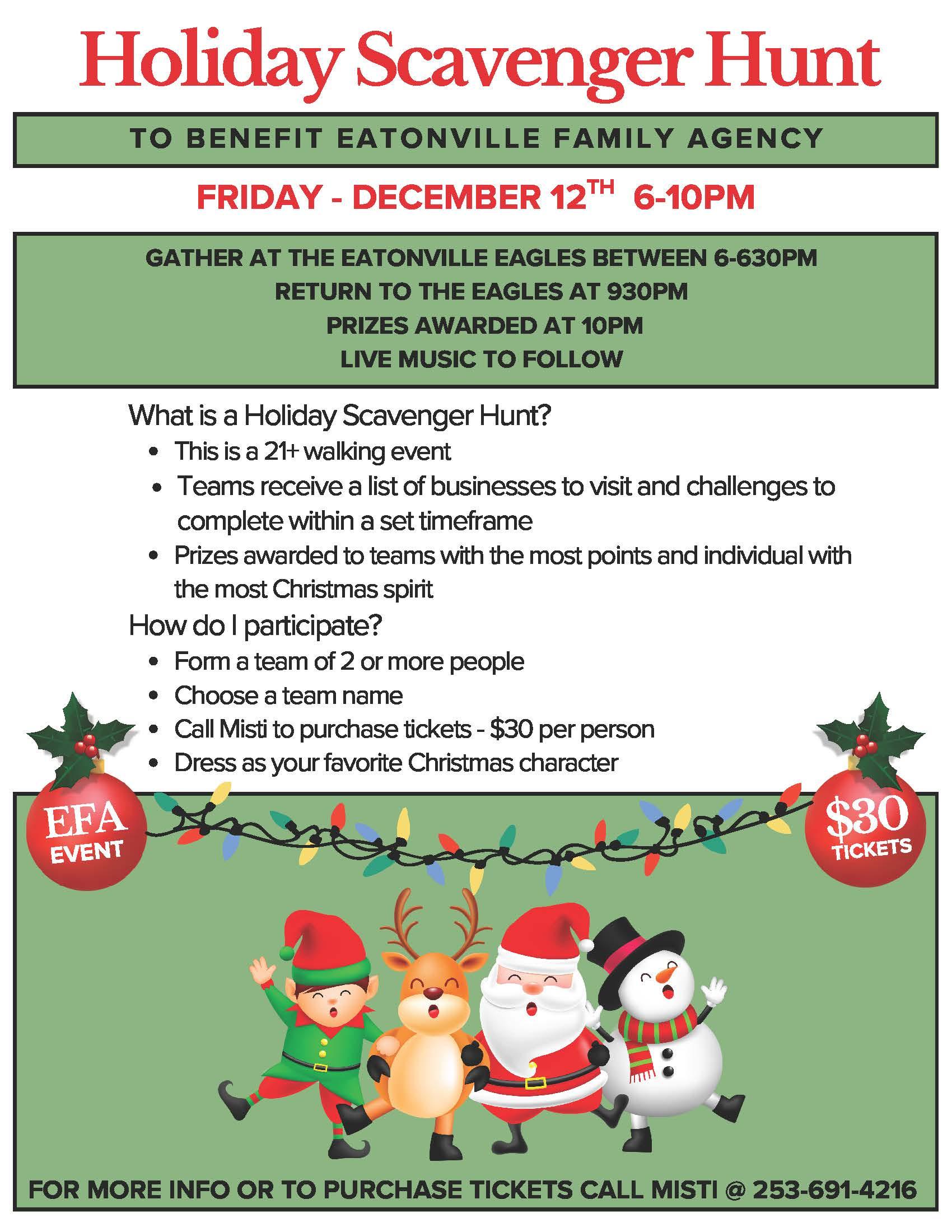 Holiday Scavenger Hunt